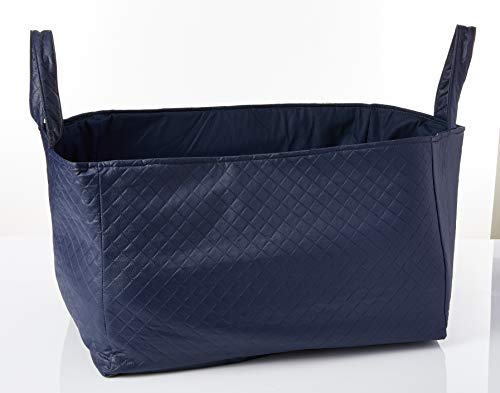 Bolsa Brinquedo Retg Matte Bonito para Cães, Tamanho U, Azul Marinho