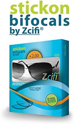 Zcifi Stick-on Bifocals +2.00