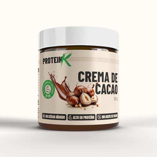 Crema Proteica | PROTEINK KETTERER | – Crema proteica de Chocolate con Avellanas tostadas, Sin Azúcares añadidos y Sin Aceite de Palma con un 20% de proteína. 200g