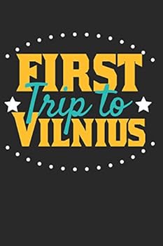 Paperback First Trip To Vilnius: 6x9 Dot Grid Composition Notebook perfect gift for your Trip to Vilnius for every Traveler Book