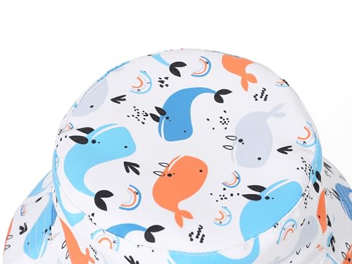 Baby Sun Hat Baby Bucket Hat Toddler Summer Hats UPF 50+ Protective Bucket hat Kids Beach Hats for Baby Boy Girl2