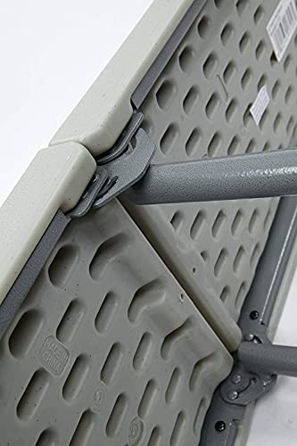 Office Star Resin Furniture For Indoor Or Outdoor Use, Single, Fold In Half 6 Foot Bench #TOP5