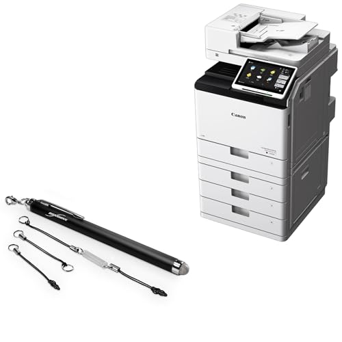 BoxWave Stylus Pen Compatible with Canon imageRUNNER Advance DX C359iF - EverTouch Capacitive Stylus, Fiber Tip Capacitive Stylus Pen - Jet Black