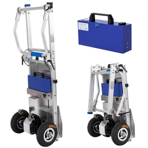 Carrello elettrico di arrampicata della scala con la maniglia pieghevole e la lunga durata della batteria per il trasporto del carico pesante
