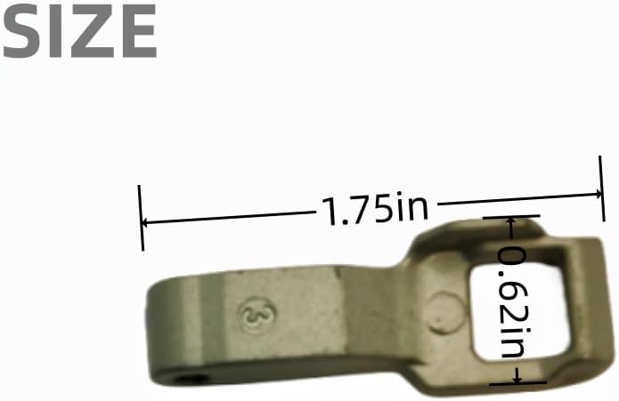 Miniatura 2 de MFG63099101 Gancho de bloqueo de puerta de lavadora para LG/Kenmore pieza de repuesto para puerta de repuesto