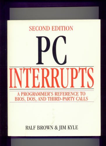 Amazon.com: PC Interrupts : A Programmer's Reference to BIOS, DOS, and ...