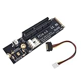 [Bzvshdgee] PCI-E X4スロット変換アダプター NGFFからM2ポート拡張カード PCIE X1/X4/X8/X16インターフェース互換 PH47A