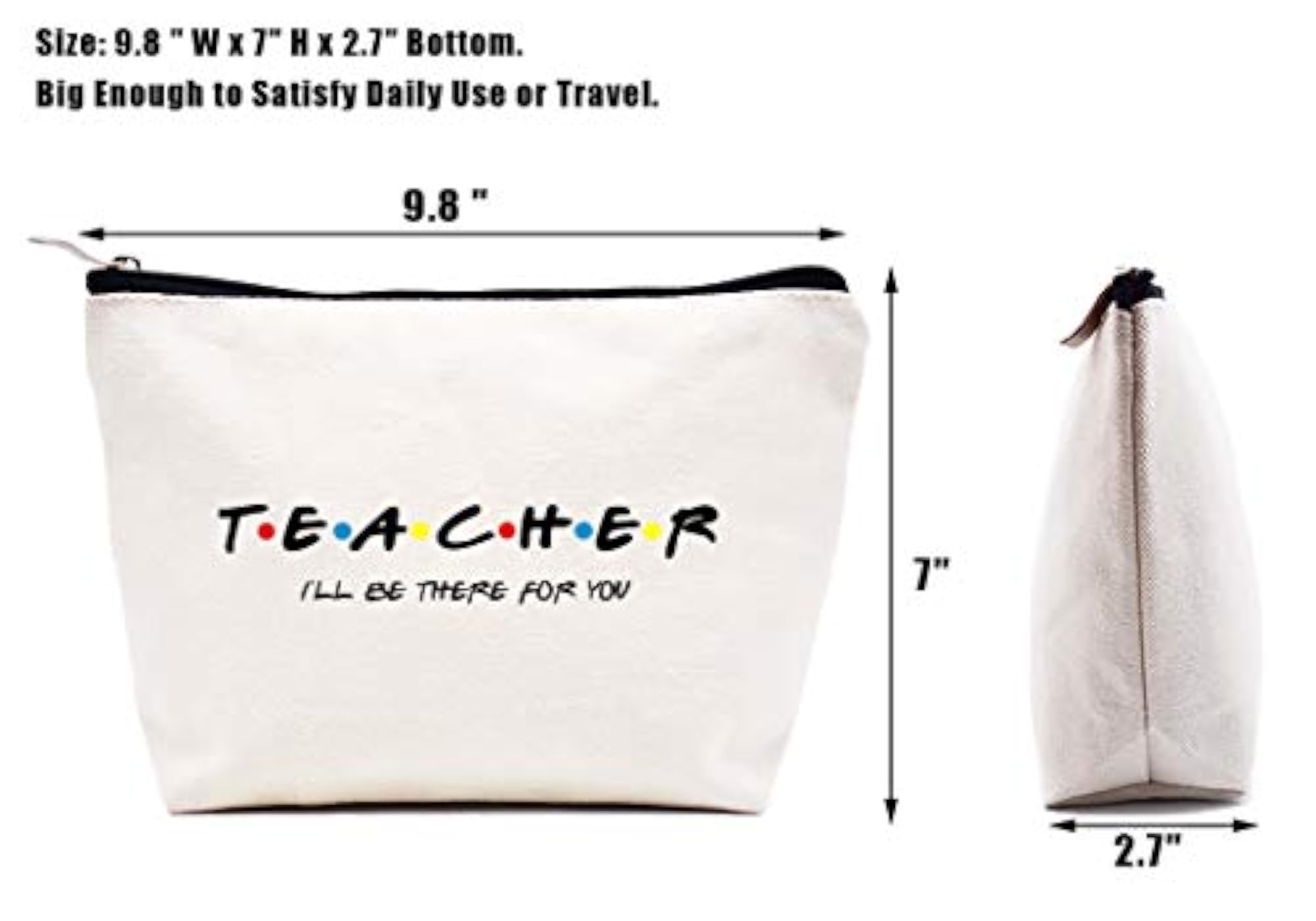 Teacher Month Appreciation Makeup Bag Gift