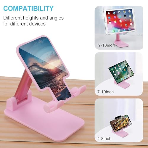 Support de téléphone pliable réglable bureau pour iPhone Android