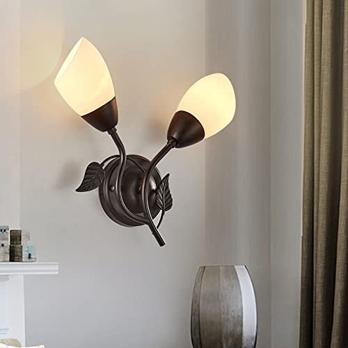 Aplique de pared para salón y pasillo diseño nórdico con soporte 4