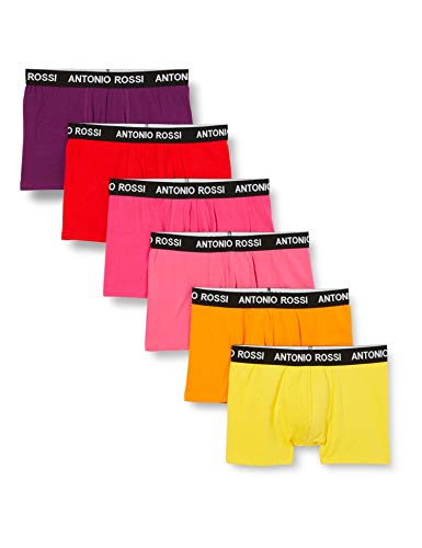 FM London Fitted Boxer Slip, Giallo (Bright 06), X-Large (Pacco da 12) Uomo