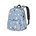 TGUBJGV Happy Boba Bubble Tea Print Backpack Lightweight School College Bookbag Casual Travel Daypack One Size