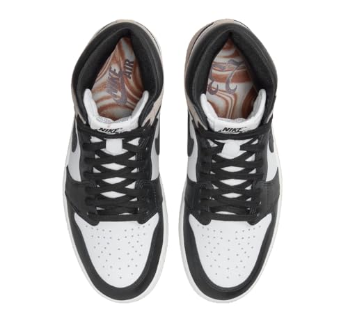NIKE Jordan Women's 1 Retro HI OG Black/Legend MD Brown-White (FD2596 021) - 6