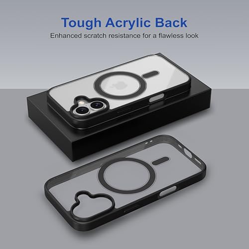 Image of amazon basics Back Case Cover for iPhone 17 | Scratch-Resistant Back Cover | Black
