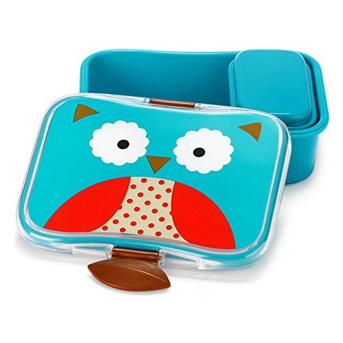 Skip Hop Toddler Lunch Container Kit, Zoo, Owl