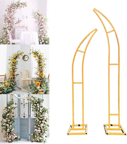 Juego de jardín con herramientas florales, telón de fondo perfecto para ceremonias y decoración de fiestas, 2 piezas