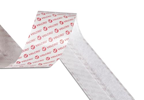 VELCRO Brand Cinta adhesiva 20mm x 5m Blanco