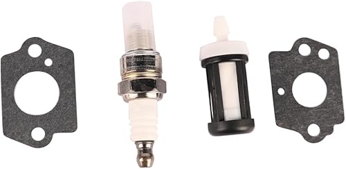 Miniatura 4 de Kit de carburador compatible con desbrozadora Stihl FS91 FC91 FS111 FC111 KM91R KM111R HT102 FC96, reemplaza 4180-120-0615