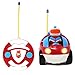 JOYIN 2 Pack Cartoon Remote Control Car, RC Cars with Music & Sound, Treasure Box and Prize for Classroom, Toy for Baby, Toddler, Easter Basket Stuffers and Christmas Birthday Gift for Kids