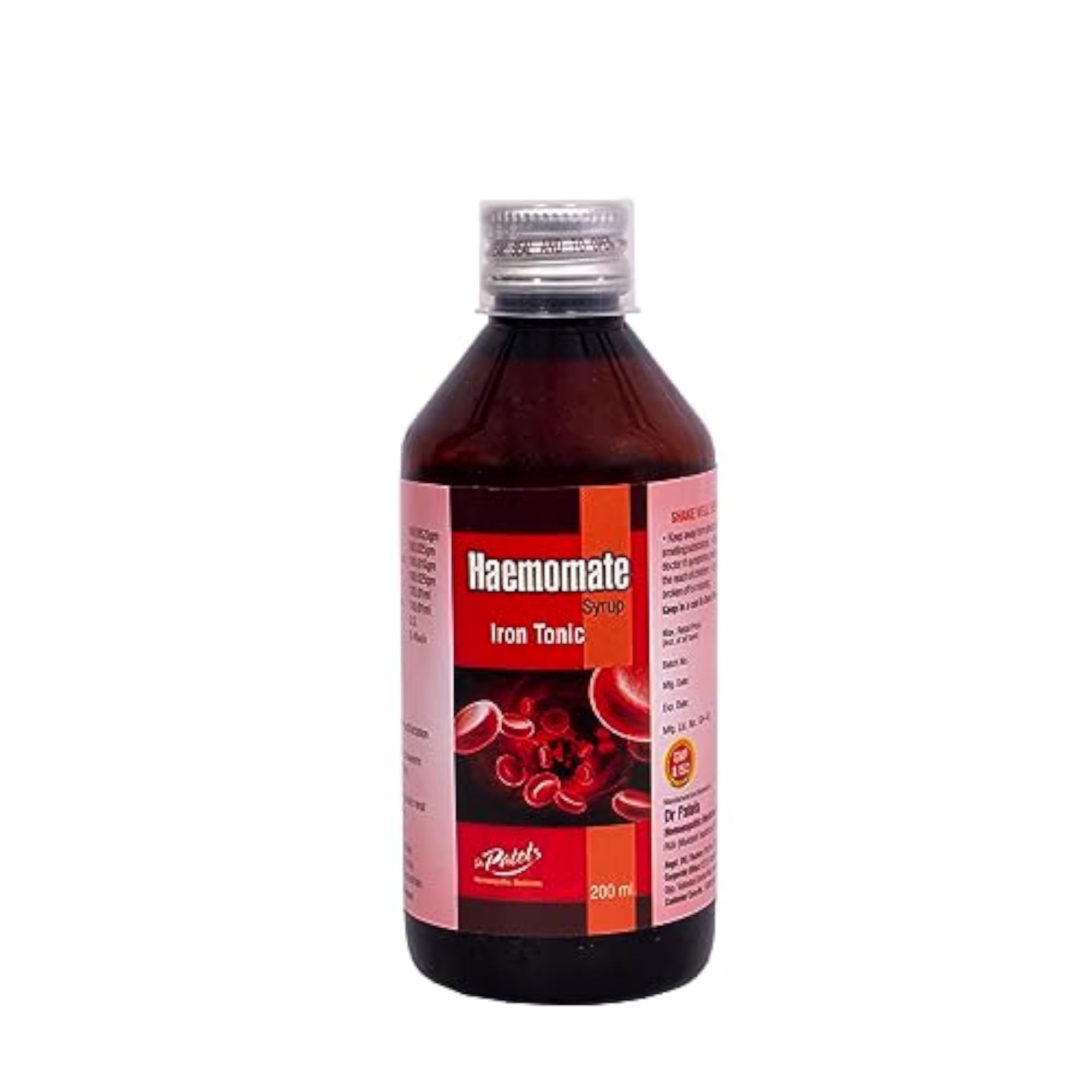 Dr. Patel's Homeopathic Haemomate Syrup, 200ml