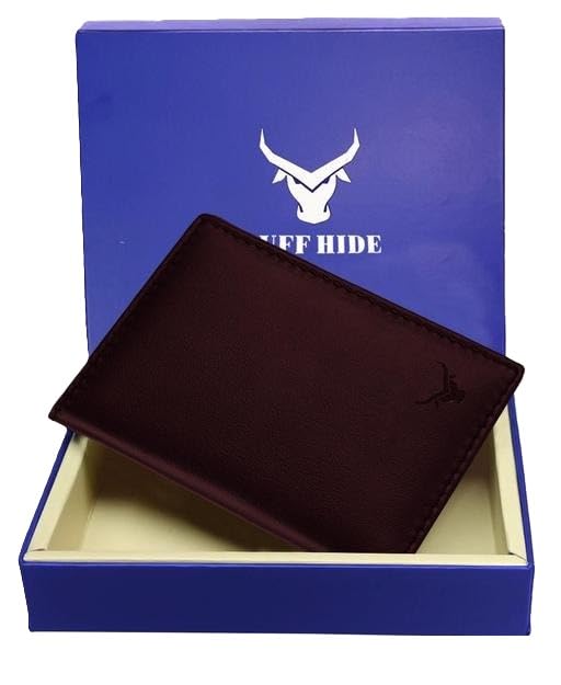 Protected 100% Leather Gift Hamper for Men | Leather Wallet for Men's | Wallets Branded | Wallets for Men (Lee-on Maroon),Leather Wallet Combo for Men-picture-32