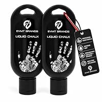 EVMT Brands Liquid Chalk. Flüssigkreide. Saubere Gym-Kreide Für Gewichtheben, Gymnastik, Klettern, Tanzen Und Gewichtheben. Schweißresistent Und Langlebig Für Einen Stärkeren Griff.