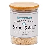 FLORIDA PURE Maple Bacon Sea Salt - Smoky, 80+ Mineral Salt, Natural, Unrefined,...