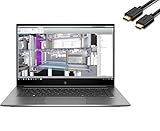 2021 HP Zbook Studio G7 15.6" FHD (1920x1080) Mobile Workstation Laptop (Intel 8-Core i9-10885H, 16GB DDR4 RAM, 1TB PCIe SSD, Quadro T1000 Graphics) Backlit, 2 x Thunderbolt 3, WiFi 6, Windows 10 Pro