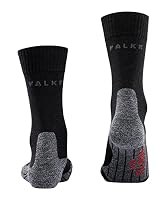 FALKE Herren Wandersocken TK2 Explore M So Wolle Funktionsmaterial antiblasen dick 1 Paar, Schwarz Black-Mix 3010, 39-41 – Ansicht 2