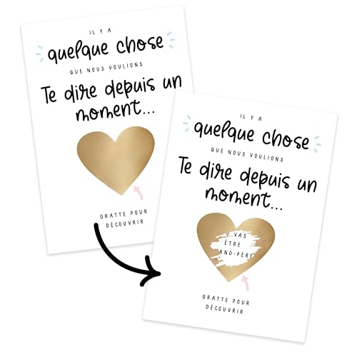 Central 23 - Carte à Gratter Tu Vas Être Grand-Père