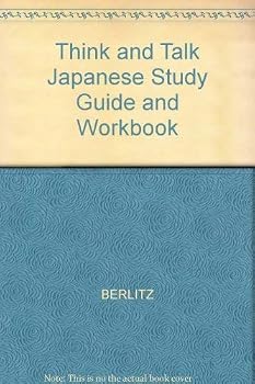 Paperback Think and Talk Japanese Study Guide and Workbook Book