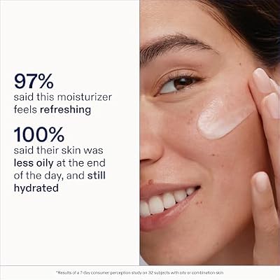 Skinfix Barrier Balancing Water Cream - 1.7 oz - Hyaluronic Acid & Niacinamide Water-Based Moisturizer for Face - Combo + Oily Skin - Acne-Safe, Fragrance Free, Vegan, Cruelty Free