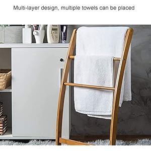 Household Items Bamboo Towel Rack Holder for Bathrooms,Freestanding Beach Towel & Poolside Rack with Bottom Storage Shelf,Quilt Rack Stand or Blanket Rack for Living Room or Bedroom 1pcs Household Items Bamboo Towel Rack Holder for BathroomsFreestanding Beach Towel Poolside Rack with Bottom Storage ShelfQuilt Rack Stand or Blanket Rack for Living Room or Bedroom 1pcs