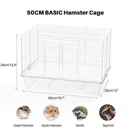 image for BUCATSTATE Hamster Cages and Habitats Small Animal Cage with Accessori