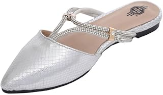 HA Women Leather Strap Flat Shoes