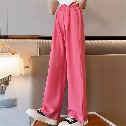 Teen Girls Wide Leg Dress Pants Soft Stretchy Baggy Sweatpants Tween Kids High Waist Casual Joggers Un𝐢form Pants3