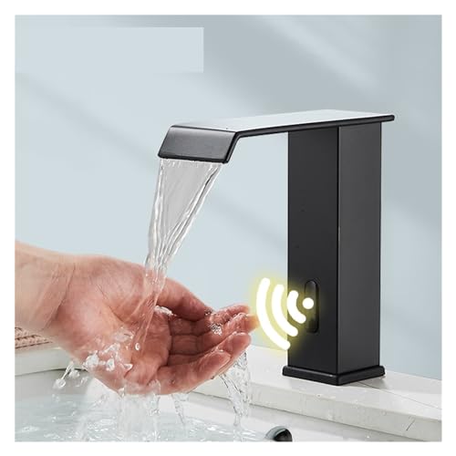 Robinet capteur intelligent eau chaude froide cascade pour lavabo - 3