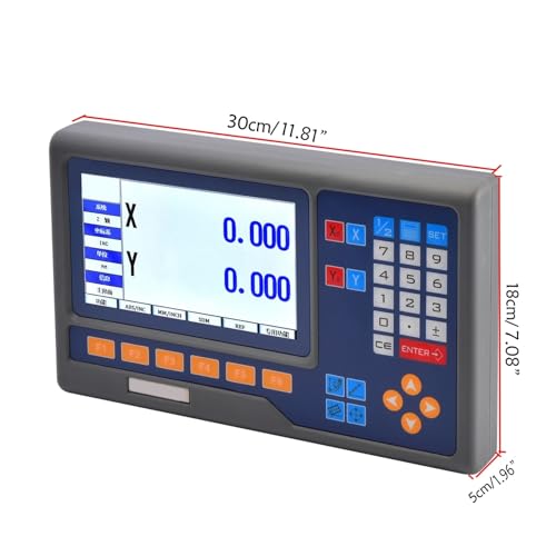 Pantalla digital LCD 2/3 ejes para fresadora y torno miniatura 6