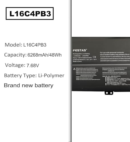 Batterie Lenovo IdeaPad 720S-13ARR 720S-13IKB L16C4PB3 - 7