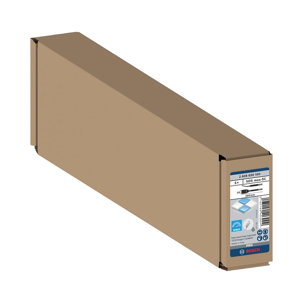 Bosch 2608690100 Sdsmax Tile Chisel/300X50Mm