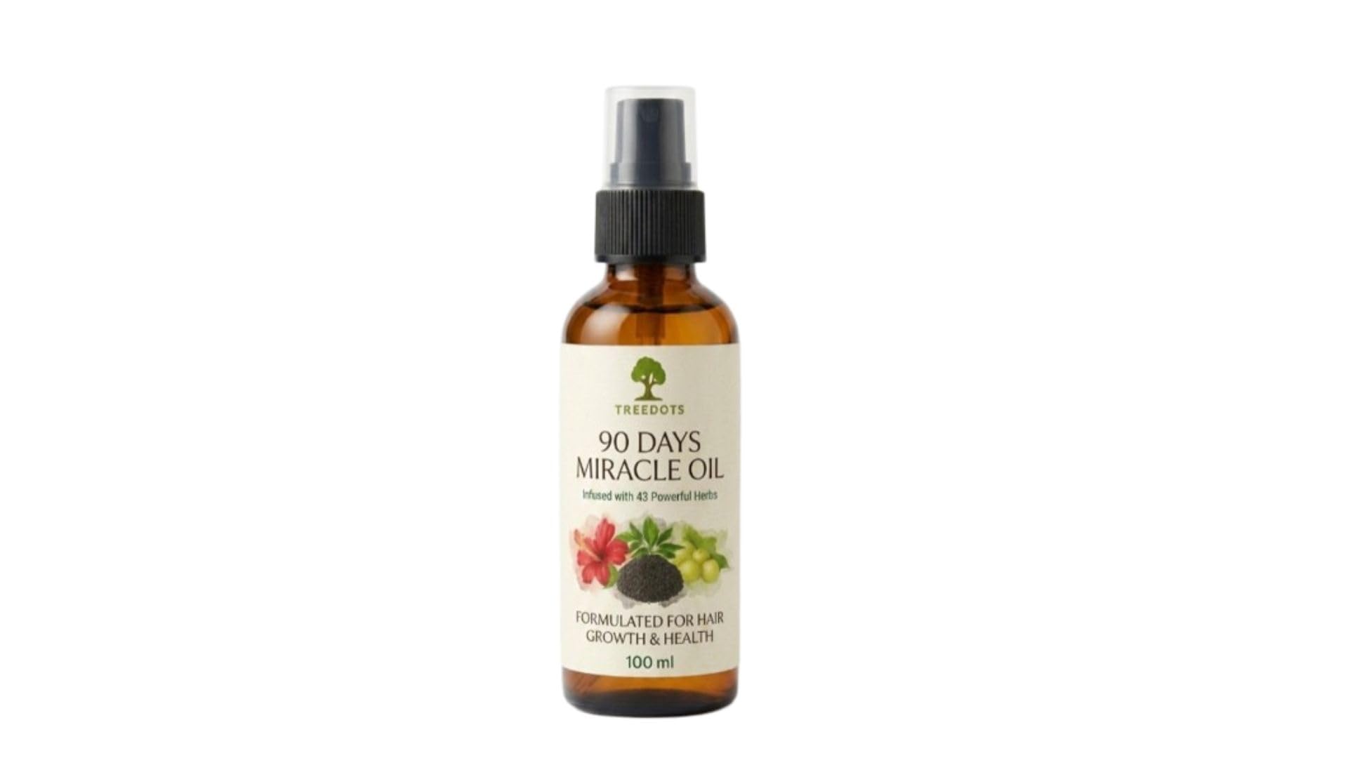 Treedots Enriched with 11 Cold Pressed Oils & 43 Herbs Ingredients | 90 Day Miracle Hair Growth Oil for Breakage & Hair Fall Control |100% Chemical-Free & Natural-image-16