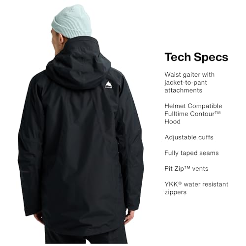 Image of Burton Men's Reserve 2-Layer 3-in-1 Jacket - Waterproof Winter Snowboard Jacket with Removable Insulated Liner & Hood