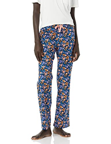Image of Amazon Essentials Women's Cotton Pajama Pants, Breathable Poplin Sleep Pant with Drawstring Elastic Waist