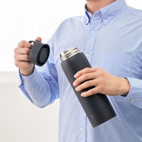Image of Zojirushi SU-DA Stainless Vacuum Mug 34 oz (1 Liter) Frost Blue, BPA-free