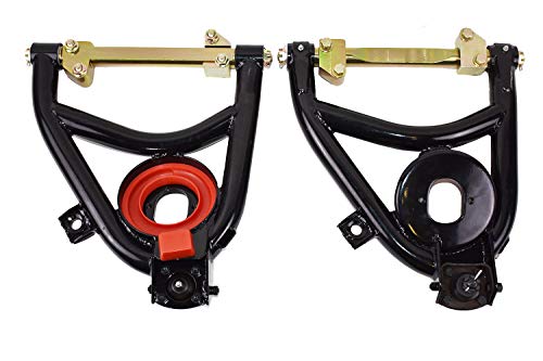 A-Team Performance - Tubular Control Arms Set Heavy Duty Upper And Lower Full Size - Compatible With Chevrolet Chevy Bel Air 1955-1957 Tri5 #TOP7