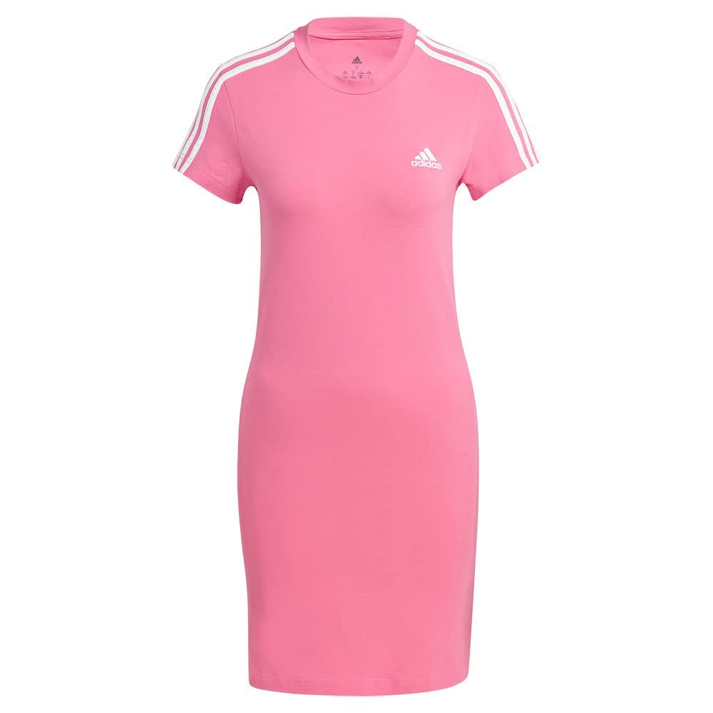 adidas Women Abito Essentials 3-Stripes Single Jersey Fitted Tee