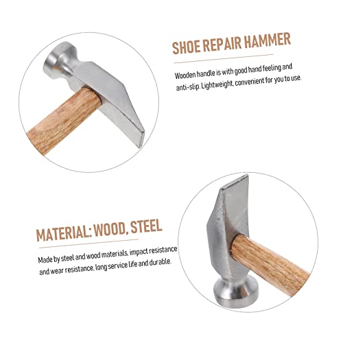 Housoutil Martelo De Conserto De Sapato De Couro Ferramentas Manuais Ferramentas Domésticas Mini Fer