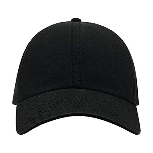 Atlantis Action 6 Panel Chino Baseball Cap (One Size) (Grey)