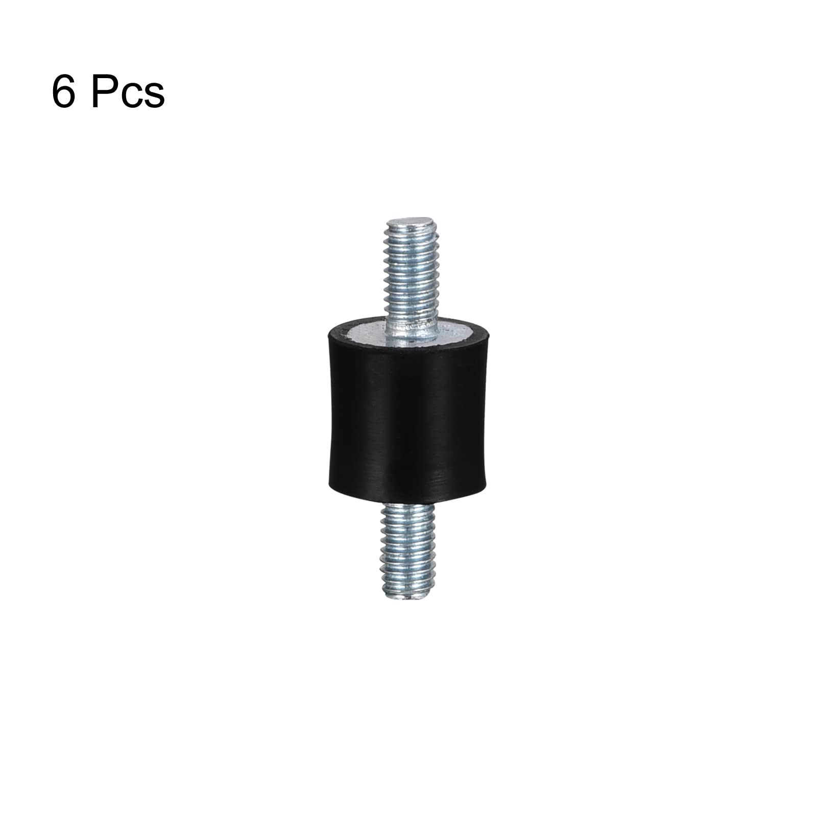 Lot De 4 Plots Anti-vibration En Caoutchouc M4 - Pour Moteur, Compresseur, Pompe - Réduction Bruit Et Chocs - 4