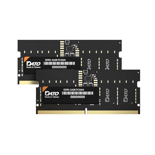 DDR5 32GBx2 計64GB Amazon.co.jp: DATO DDR5 SODIMM 64GB 32GB×2ノートパソコン用メモリ